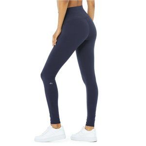 Alo Yoga Navy Blue Airbrush Leggings